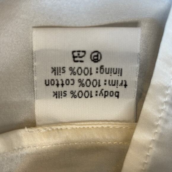 Raoul Caroline 100% Silk Lace Print Dress US 14 NWT Elegant Midi Cocktail - Picture 6 of 10